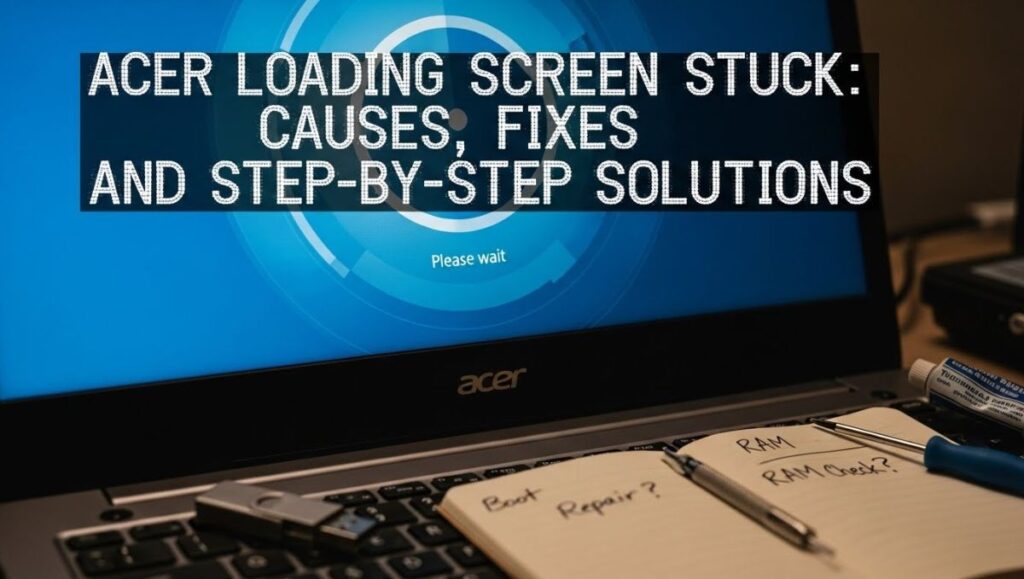 Acer Loading Screen Stuck